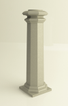Основание "Square A" для колонн диаметром 80 mm