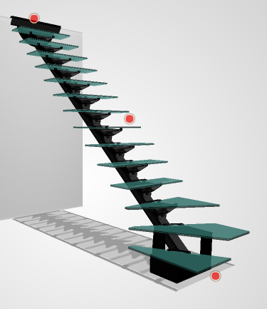 3d-эскиз модульной лестницы Do-Uo (Бельгия)