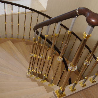 Ограждение лестницы французского производства